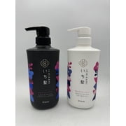 Kracie Ichikami Smooth Care Shampoo, 16.23 oz-Kracie Ichikami Smooth Care Conditioner, 16.93 oz