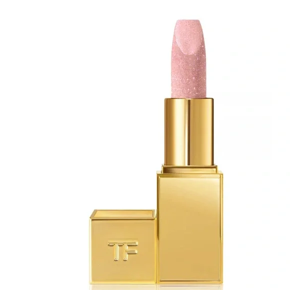 Tom Ford Soleil Lip Duo - Soleil Lip Blush (pink) and Sunlit Rose Lip Balm (rosy) Full Size.