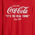 thumbnail image 2 of Coca-Cola - It's The Real Thing - Men's Long Sleeve T-Shirt, 2 of 4