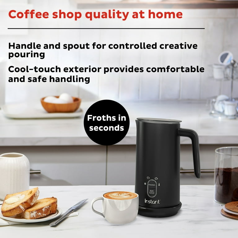 Vihoom Electric Milk Frother Hot And Cold Foam Maker 4-in-1 Automatic Milk  Frother Electric Milk Frother and Steamer For Coffee, Lattes, Cappuccinos