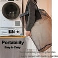 thumbnail image 3 of 2 Recycling Bin Tote Bags, 100l, Dirty Clothes Basket Laundry Bag, Can Be Used With Bamboo Recycling Bin, Laundry Basket, Nylon, 3 of 8