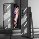 thumbnail image 1 of Clear Case With S Pen Holder Compatible With Samsung Galaxy Z Fold 3 5g, 360 Full Protection Pc Shockproof Cover, 1 of 5
