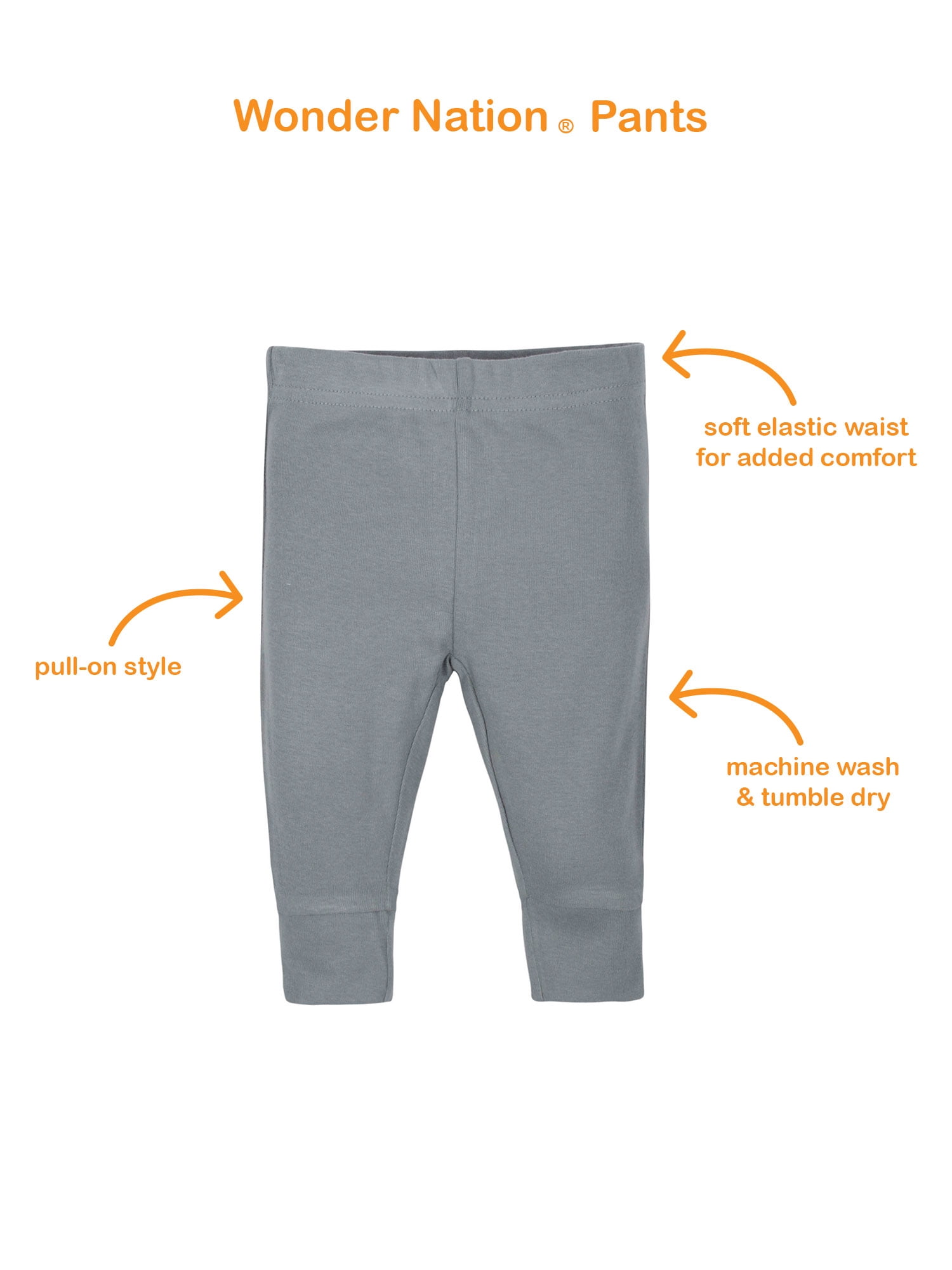 Wonder Nation Baby Boy or Girl Gender Neutral Outfit Take Me Home Cardigan & Pants Set, 2pc (Newborn - 12M)