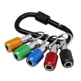 thumbnail image 1 of Colaxi Bit Holder Keychain Impact Driver Drill Bit Keychain Extension Bar Aluminum Alloy Handheld Screwdriver Bit Holder 5 Color, 1 of 5
