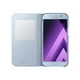Samsung Cover EF-CA520 S View Standing - Flip Cover pour Téléphone Portable - Bleu - pour Galaxy A5 (2017) – image 3 sur 4