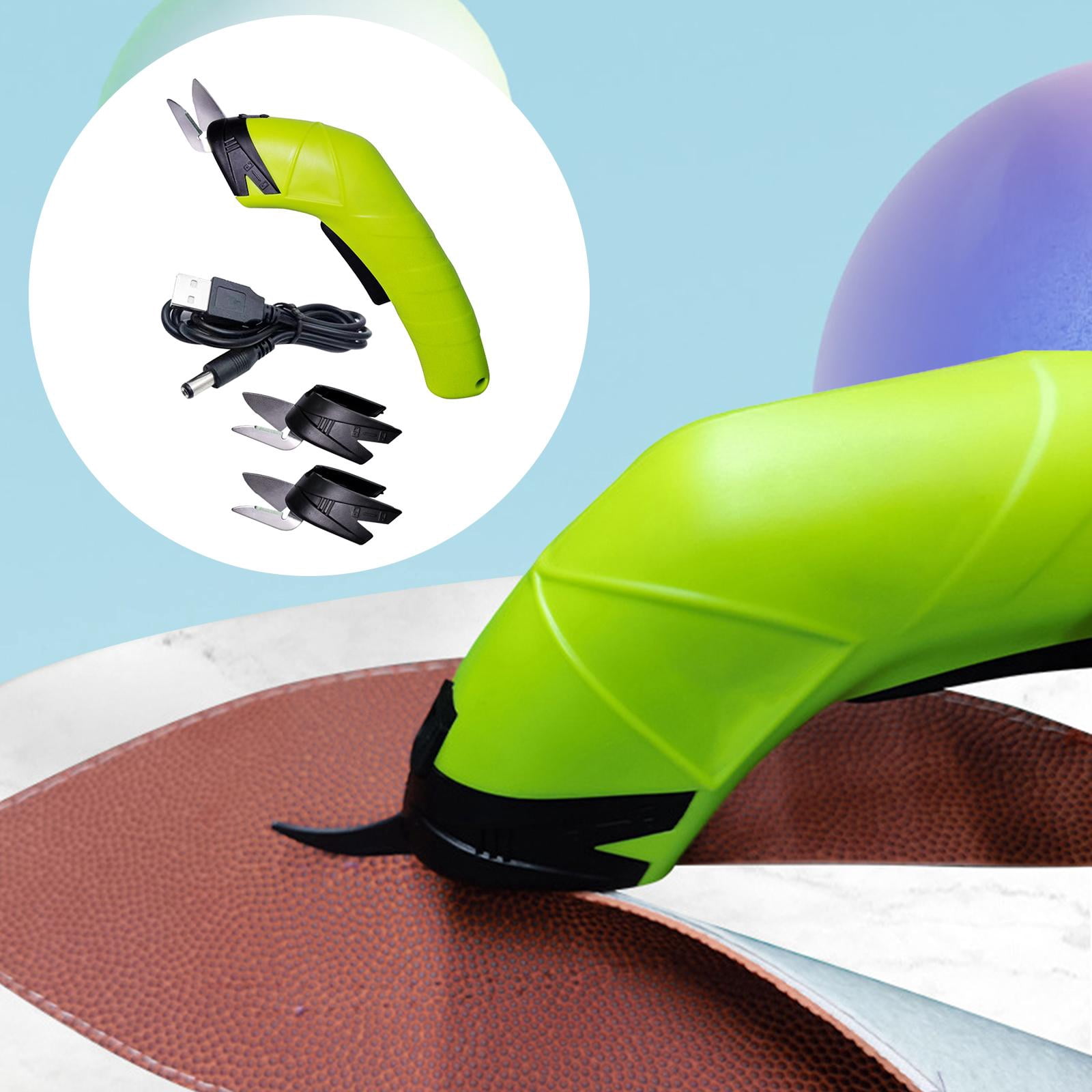 Wxqbjtam Fabric Cutter Cardboard Cutting Fabric Shears Cutting Tool Electric Scissors for Alloy 3 Head