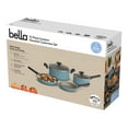 thumbnail image 7 of Bella 12 Piece Ceramic Nonstick Cookware Set, Surf, 7 of 7