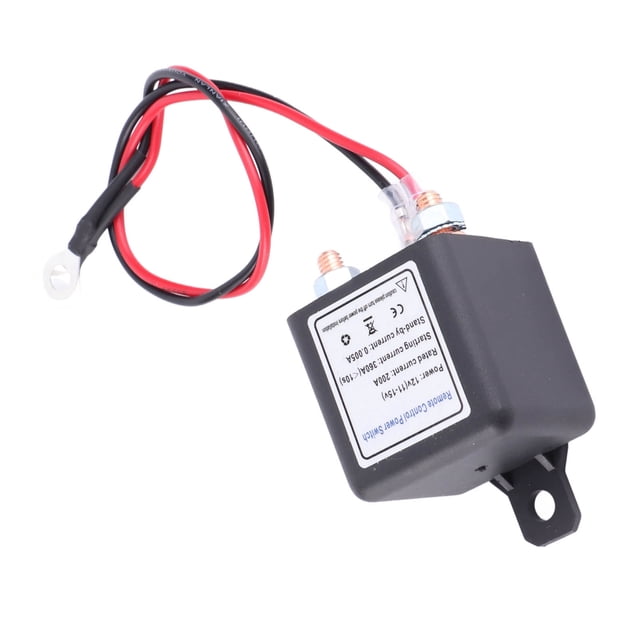 Interruptor Remoto de Desconexio de Batería de Automóvil, Largo Alcance 160 Pies, Interruptor de Apaguado de 12 V Control Remoto, Adecuado para la Mayoría de Automóviles,
