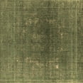 thumbnail image 1 of Ahgly Company Indoor Square Oriental Brown Industrial Area Rugs, 6' Square, 1 of 4