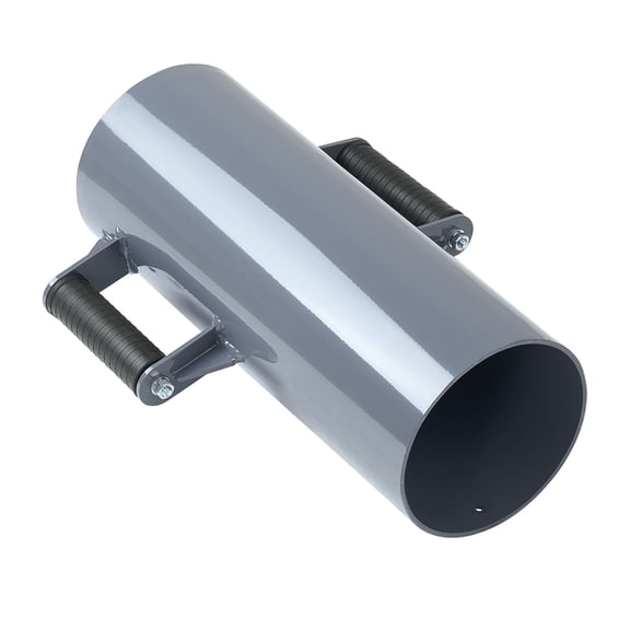 KFFKFF Heavy Duty Fence Post Driver with Handles, Manual Metal Pounder for U-Channel and Wooden Posts,Compatible with T-Posts up to 6.1in Inner Diameter,Suitable for Farm,Garden,and Yard Applications