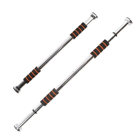 Doorway Pull Up Bar, Adjustable Punch Free Antislip Comfortable Grip Stainless Steel Pull Up Bar For Home