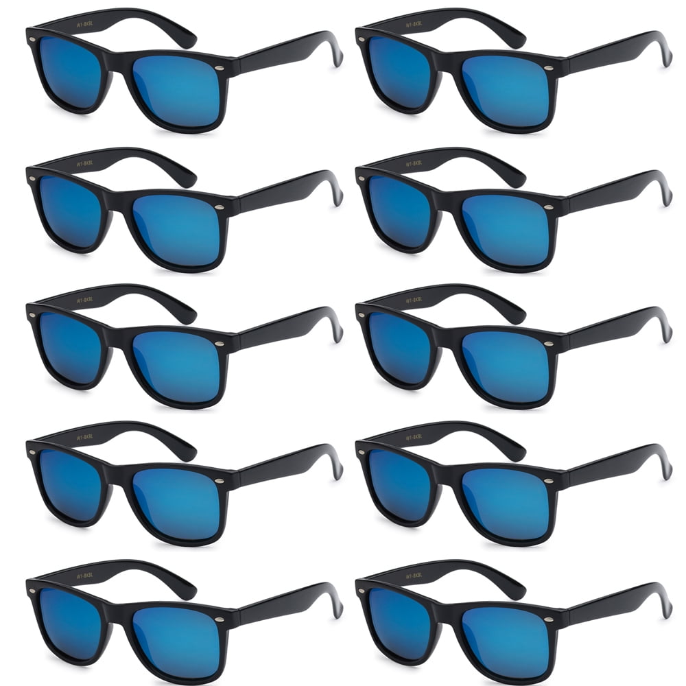 Bulk sales blue sunglasses