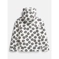 thumbnail image 2 of Wonder Nation Girls Kid Tough Fully Lined Zip Hoodie Jacket, Sizes 4-18 & Plus, 2 of 3