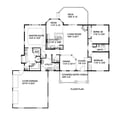 thumbnail image 2 of 001-3277: Ranch Traditional 3 Bed, 3 Bath Luxury Home Plan, 1898 Sq Ft: Full Blueprints with License to Build by Home Plan Marketplace - Lesuto, 2 of 5