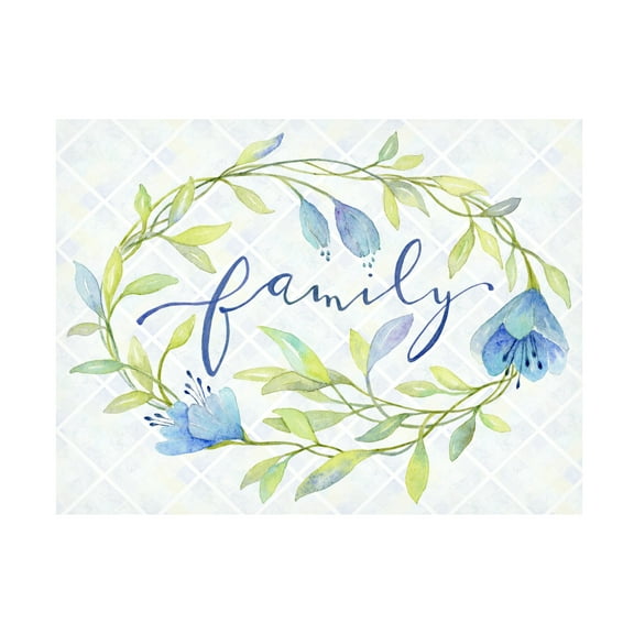 Yachal Design 'Family Wreath' Canvas Art