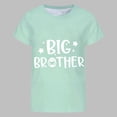 thumbnail image 2 of Byoo Summer Graphic T Shirt for Toddler Boys Big Brother Letter Print Short Sleeve Casual Tees, 2 of 3