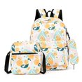 thumbnail image 3 of 3Pcs School Bag Backpack Set for Teenage Girls Children Elementary Middle Kids Waterproof Bookbag with Lunch Bag Pencil Case New, 3 of 4