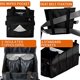 thumbnail image 4 of Bolsa organizadora para coche FoxboxUSA para asiento delantero con pañuelo y portavasos, 4 of 9