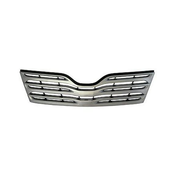 New Aftermarket  Premium Fit Satin Nickel Chrome Front Grille 531010T010 fits 2009-2012 Toyota Venza