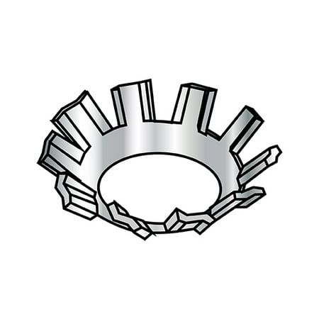 

1/4 External Tooth Countersunk Lock Washer 18 8 Stainless Steel (Pack Qty 1 000) BC-14WEC188