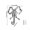 C, variant on JUANCHENG Alloy Bow Wall Hook 9.1x9.1x1.8cm Vintage Gold Decorative Hanger for Entryway