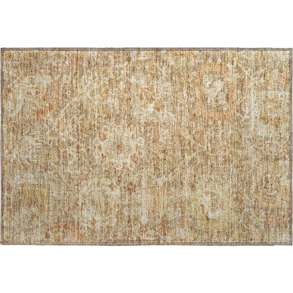 Dalyn Rugs Premium Machine Washable Mayfield AMF1101 Khaki 1'8" x 2'6" Rug
