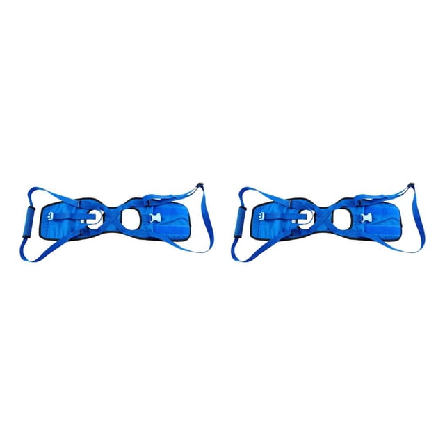 Methold Dog upport Harness Back Legs Elderly Hips Pet Assist ling Azul METRO 2piezas