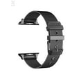thumbnail image 2 of Gustave Replacement Apple Watch Band 38mm 40mm 42mm 44mm Stainless Steel Milanese Loop Bracelet Strap Wristbands Compatible with iWatch Series SE 8 7 6 5 4 3 2 1 for Women Men "Black", 2 of 9