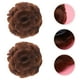 thumbnail image 3 of 2 unids flores peluca pelo garras pelo chignon pony colha cola de caballo extensión de cabello (rojo), 3 of 7