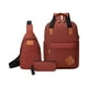 thumbnail image 2 of pstuiky Mochila de viaje para portátil mochila grande para hombre y mujer mochila de negocios con bandolera y monedero mochila universitaria de tres piezas., 2 of 6