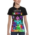 thumbnail image 3 of T-Shirts Graphiques 3D Monstre de Jardin Ban-b-an Chandails Fantaisie Col Rond Manches Courtes T-Shirts pour Jeunes Garçons Filles, 3 of 8
