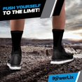 thumbnail image 3 of shiyou-PowerLix Ankle Brace Compression Support Sleeve (Pair) for Injury Recovery, Joint Pain and More. Plantar Fasciitis Foot Socks with Arch Support, Eases Swelling, Heel Spurs, Achilles Tendon, 3 of 4