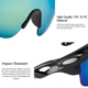 thumbnail image 3 of Gafas de sol deportivas polarizadas, hombres, mujeres, ciclismo, correr, conducir, gafas de pesca Adepaton CPB-US-CJZ17-9, 3 of 5