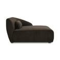 thumbnail image 3 of Moe's Home Collection Amelia Right Arm Facing Chaise Espresso Fabric, 3 of 6