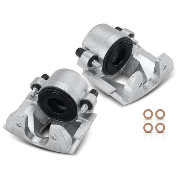 Front Brake Caliper Set 2 - Compatible with 1997 - 1998 Dodge Dakota