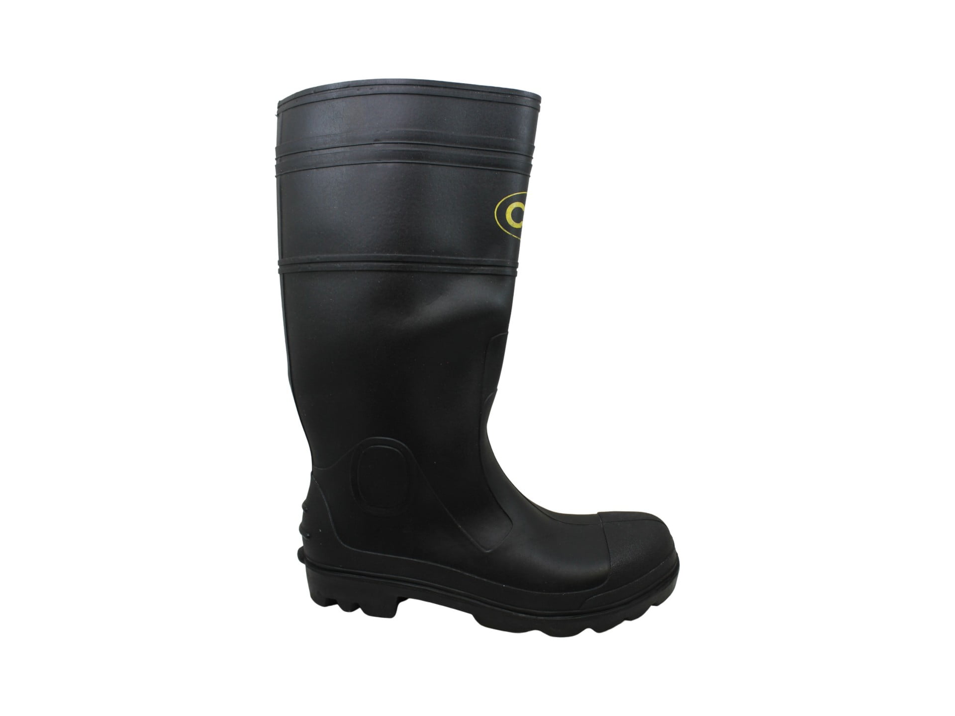 CLC Custom Leathercraft R23011 Over The Sock Black PVC Rain Boot Size 11 for sale online 