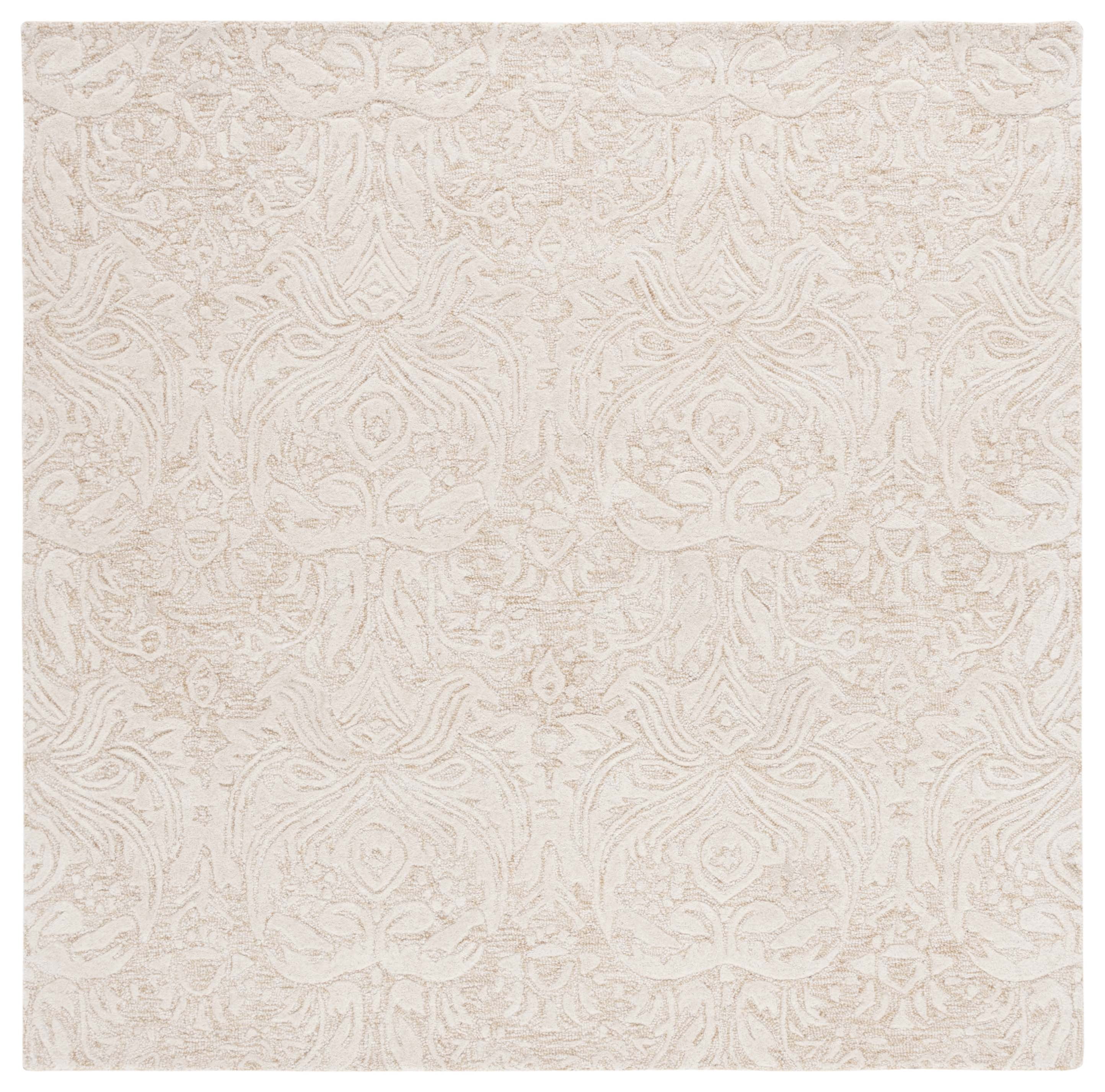 Safavieh Metro Della Medallion Area Rug, Gold/Ivory, 6' x 6' Square
