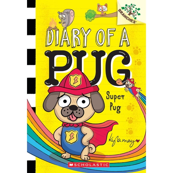 Pre-Owned Super Pug: A Branches Book (Diary of a Pug #13): Volume 13 (Paperback) 1546139184 9781546139188
