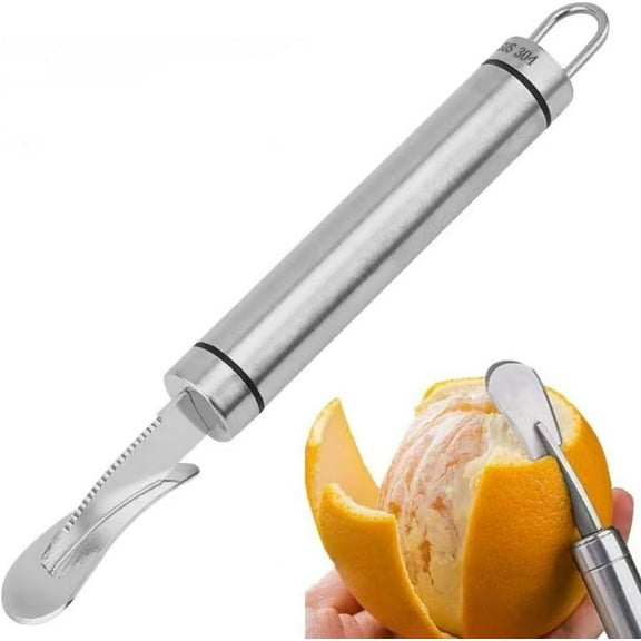 Orange Peeler Tool Stainless Steel Slicer Cutter Peeler Remover Opener Fruit Tools Kitchen Gadget