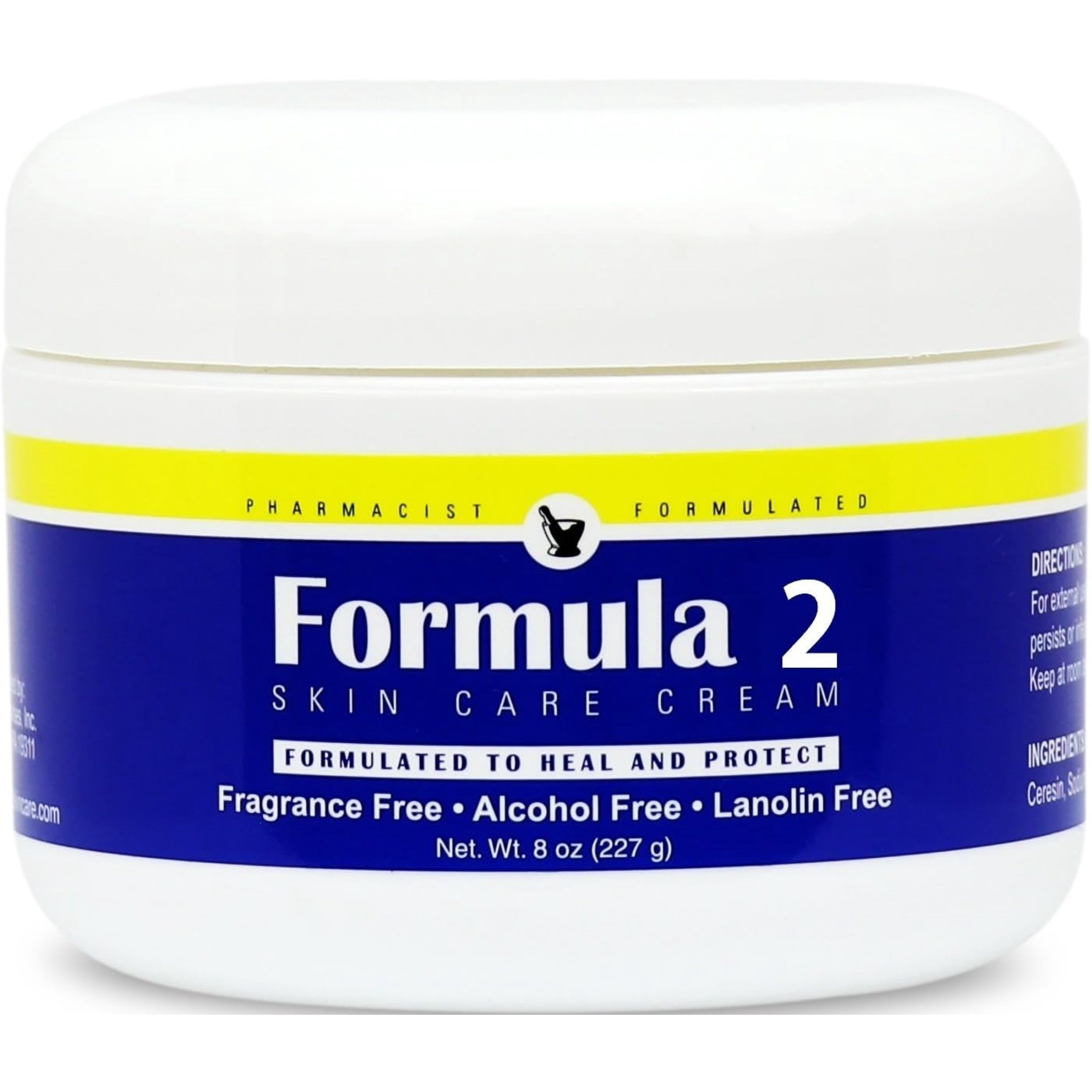 Formula 2 Unscented Multi-Purpose Alcohol-Free Cream, 8 oz
