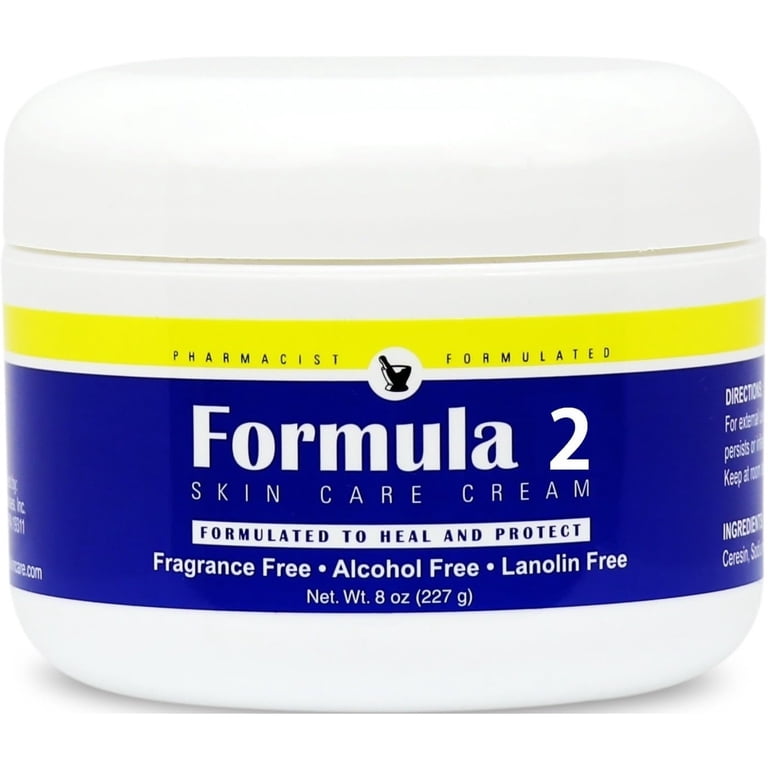 Formula 2 Unscented Multi-Purpose Alcohol-Free Cream, 8 oz