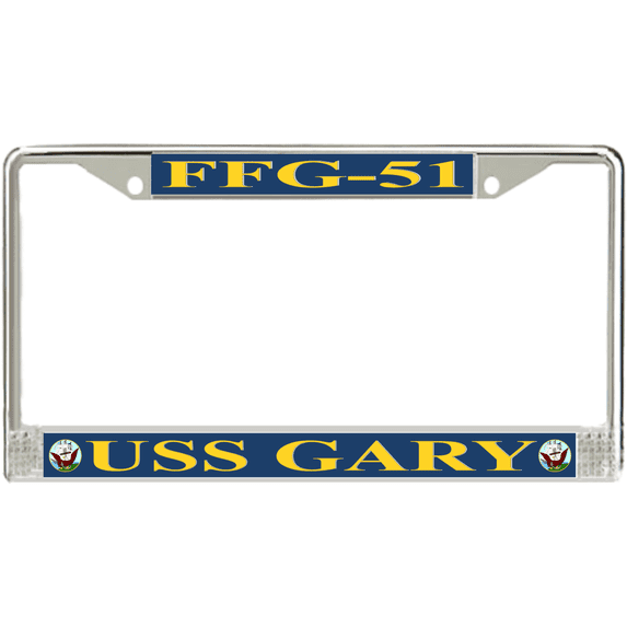 USS Gary FFG-51 License Plate Frame