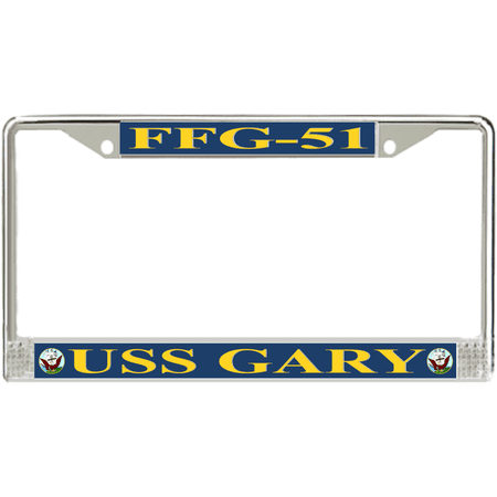 USS Gary FFG-51 License Plate Frame