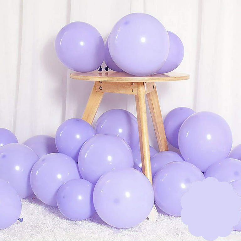 Ballon Violet Pastel 50 Pièces - 12 30 Cm - Latex Naturel, Ballon Lila, Ballon Baudruche