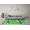thumbnail image 3 of Ahgly Company Indoor Rectangle Oriental Emerald Green Traditional Area Rugs, 2' x 3', 3 of 4