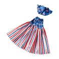 thumbnail image 1 of Traje de ganso del 4 de julio Ropa de ganso Artículos para fiestas Regalo del Día de los Caídos Creativo Franja vertical, 1 of 8