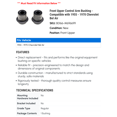 thumbnail image 2 of Front Upper Control Arm Bushing - Compatible with 1955 - 1970 Chevy Bel Air 1956 1957 1958 1959 1960 1961 1962 1963 1964 1965 1966 1967 1968 1969, 2 of 2