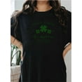 thumbnail image 1 of Camisetas elegantes para mujer con tréboles de cuatro hojas frescos de la granja, trébol irlandés, ultrasuaves y versátiles. Ideales para el día a día, fiestas, playa, verano y deportes., 1 of 7