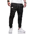 thumbnail image 1 of Pantalones Cargo Jogger Casual Twill Algodón Para Hombre, 1 of 8