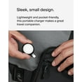 thumbnail image 5 of Belkin Portable USB-C Apple Watch Charger - MFi-Certified USB-C Charger for Apple Watch Series 9, Series 8, Series 7, Ultra, & More - Type C Charger Compatible w/MacBook, iPhone 16, & More - Black, 5 of 6